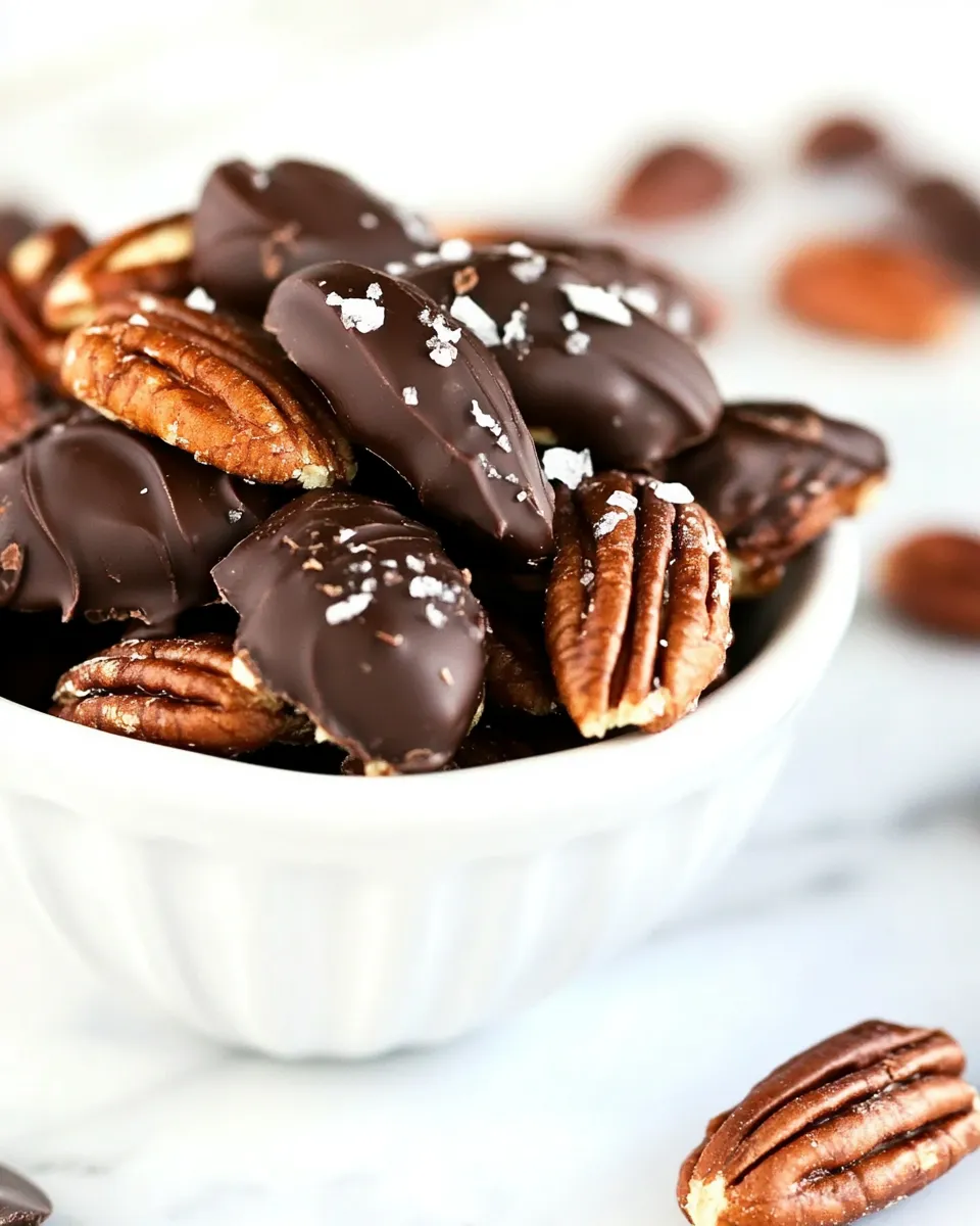 Whip Up Delicious Chocolate Covered Pecans in Minutes